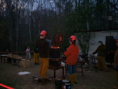 Adding the Metal to be Heated