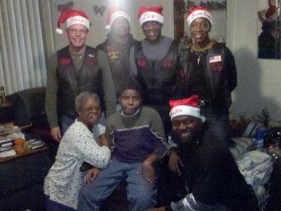 OPERATION CHRISTMAS BASKET 2010 WITH MS ESTER FAMILY