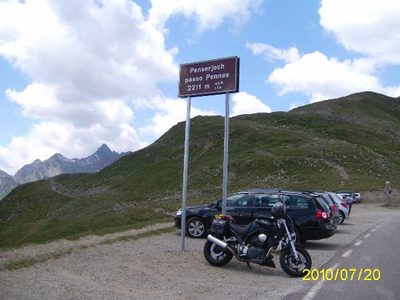 in the alps of italy